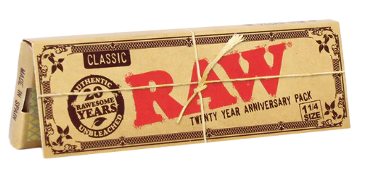 RAW - 20th Anniversary 1 1/4 Rolling Papers