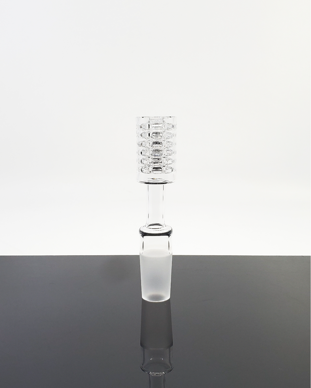 6 Stack Diamond Knot XL by J Red Glass with six-stage knot structure for balanced heat distribution and rich flavors.