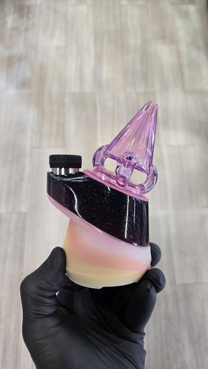 Sleeps - Rosaline Faceted Opal Dry Puffco Peak/Pro Attachment