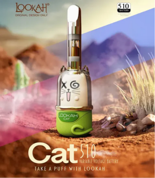 Lookah - Cat Discreet 510 Vape Battery