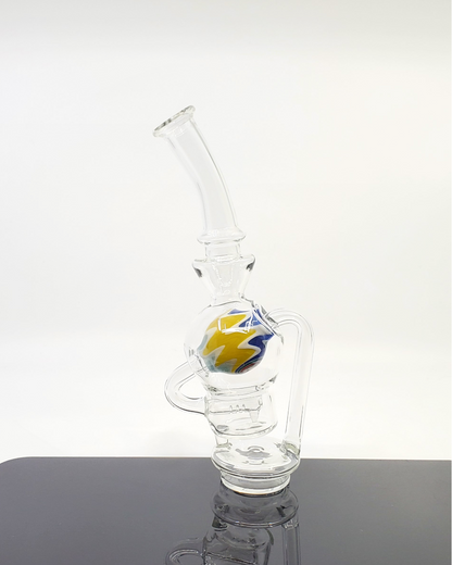 Puffco Inline Ball Glass Attachment - Enhanced Filtration & Style