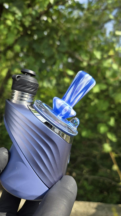 Indo Glass X Geoffmade - Clear Bottom Frit Work Dry Peak/Pro Attachment #2