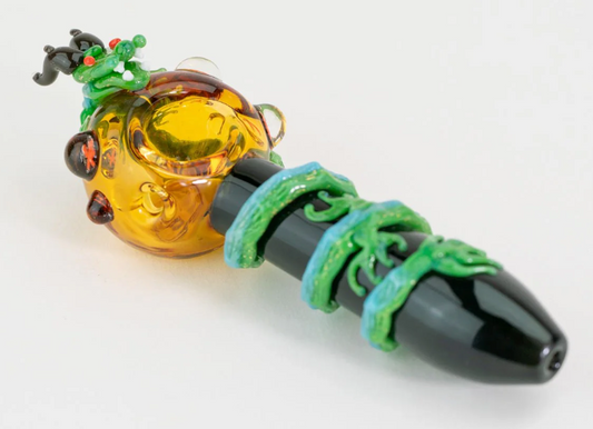 Empire Glassworks Dragon Sphere Small Spoon Pipe
