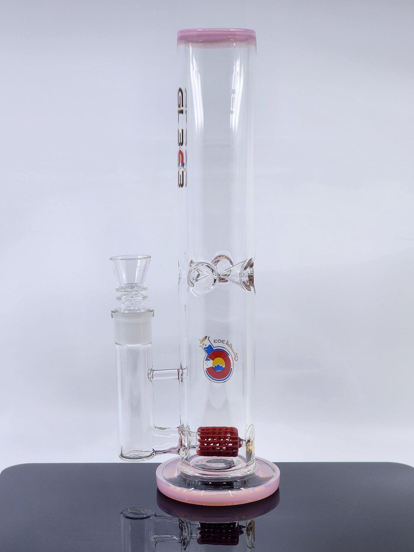 Glass Lab 303 - Lace Dagger Straight Tube