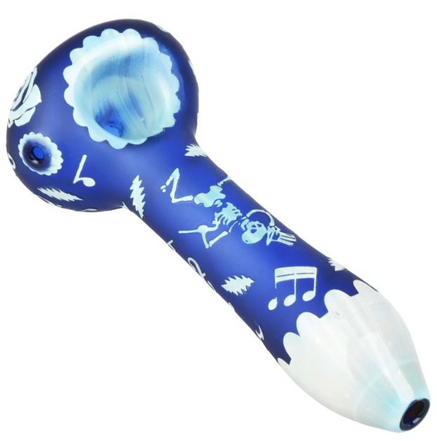Grateful Dead x Pulsar Ethereal Music Hand Pipe - Blue