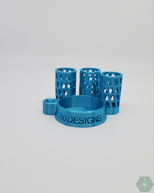  710 Designs Carta Caddy – Portable and durable case for dab rigs, available at Headdy Glass