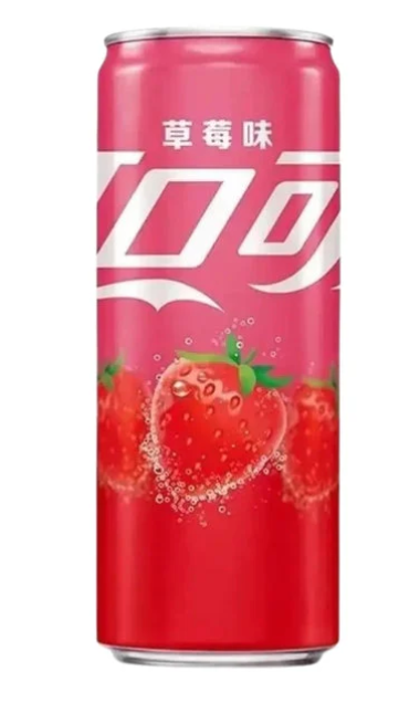 Coke Cola Strawberry (China)
