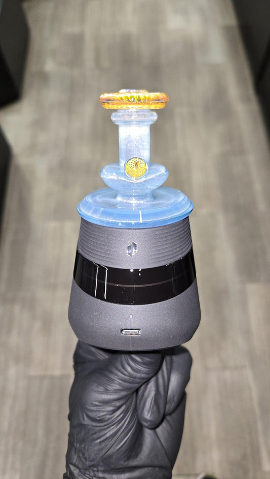 Gatez Glass - Aquaris X Satin Dry Top Puffco Peak/Pro Attachment