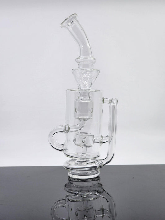 Clear Klein Recycler - Puffco Attachment