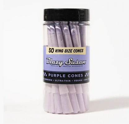 Blazy Susan - Purple Pre Rolled Cones 50ct Jar