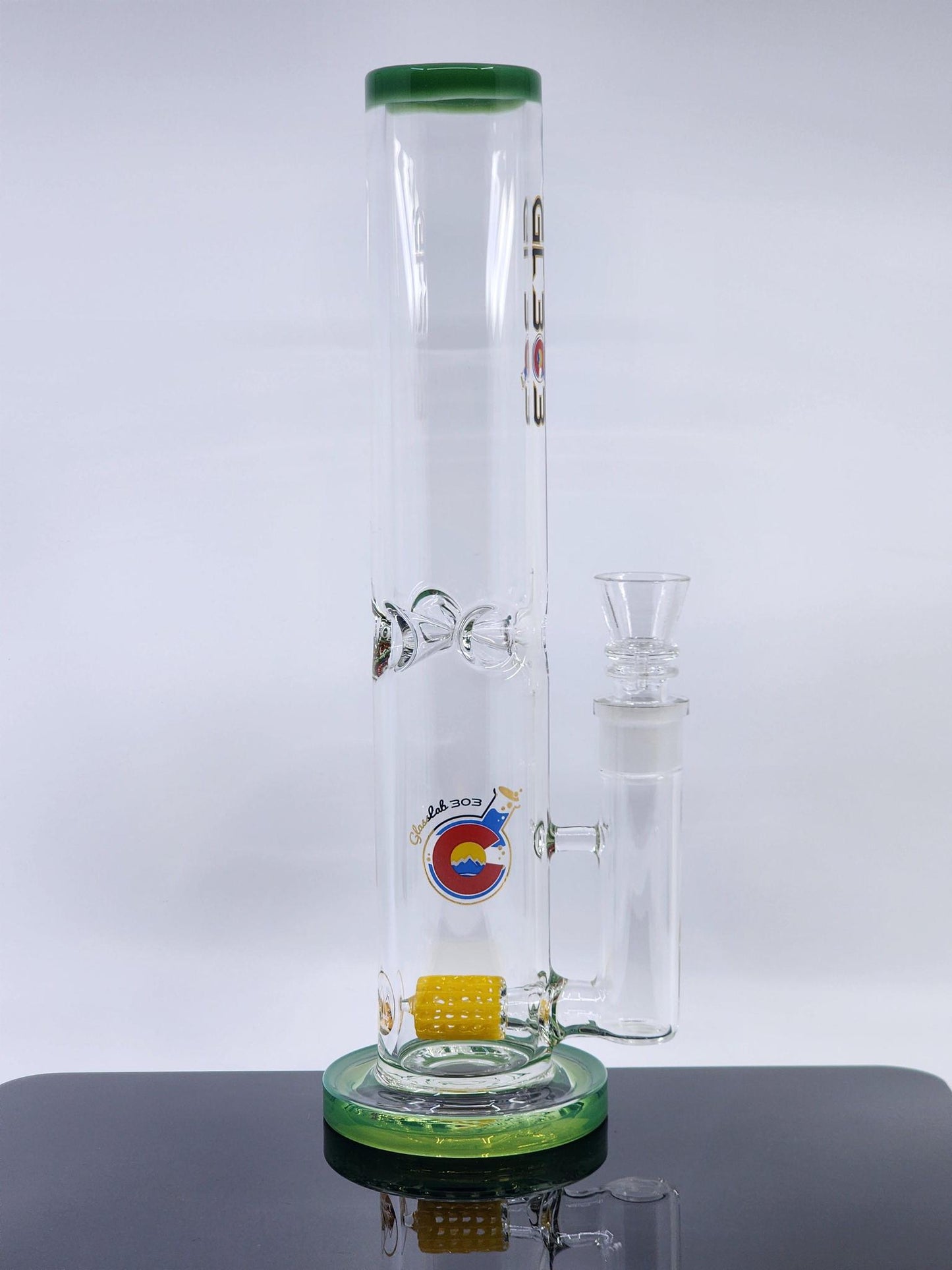 Glass Lab 303 - Lace Dagger Straight Tube