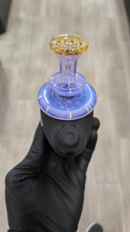 Gatez Glass - Neo Opal Dry Top Puffco Peak/Pro Attachment