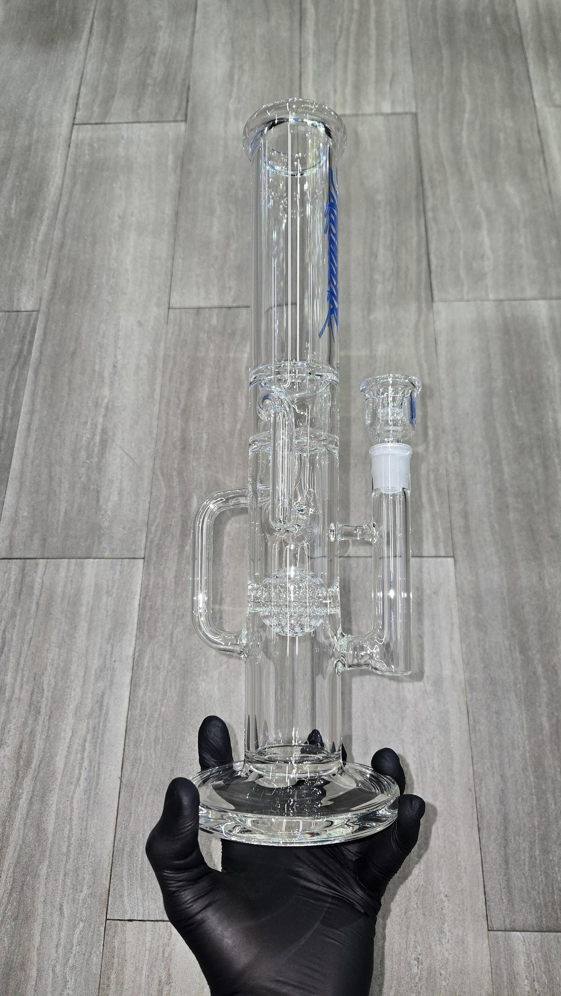 Monark Glass - 15" 50mm Ball Perc Recycler