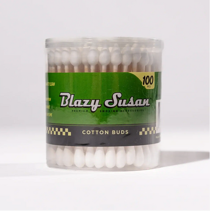 Blazy Susan - White Cotton Buds