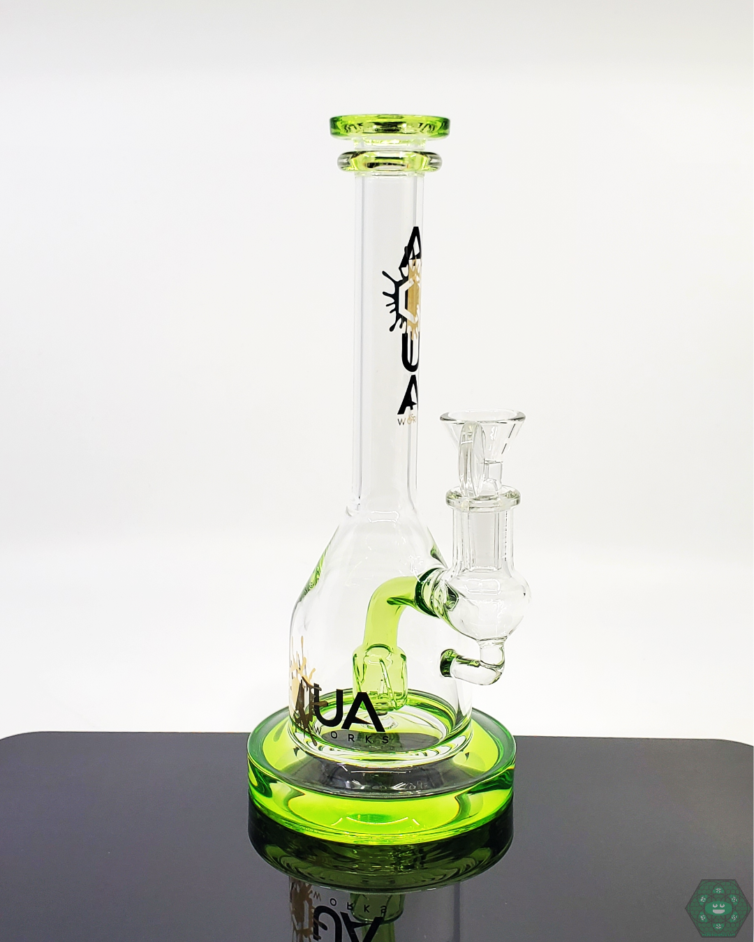 Aqua Works Glass 9” Straight Tube | Classic Design | Smooth Performance