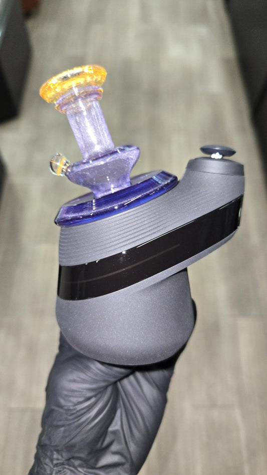 Gatez Glass - Wildberry Dry Top Puffco Peak/Pro Attachment