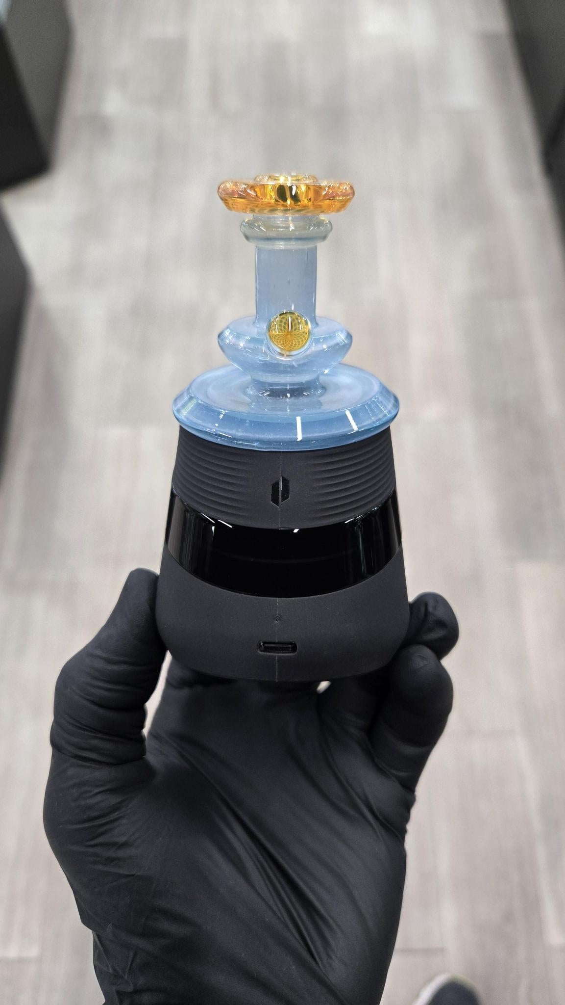 Gatez Glass - Aquaris X Satin Dry Top Puffco Peak/Pro Attachment