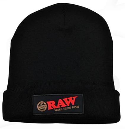 RAW - Classic Logo Black Beanie
