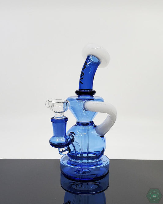 MAV Glass Tahoe Bulb Recycler - Smooth Filtration with Unique Style