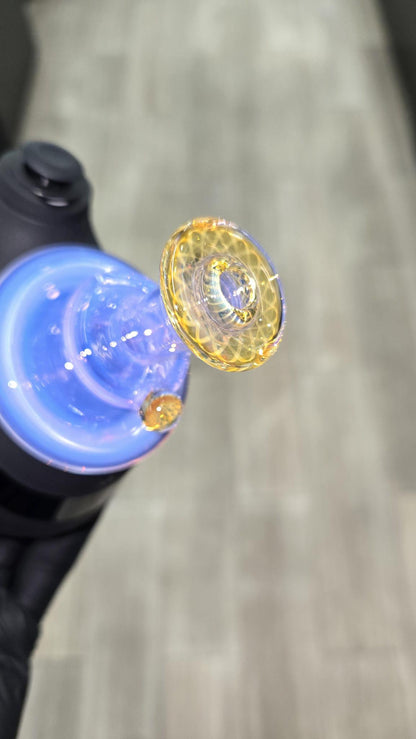 Gatez Glass - Neo Opal Dry Top Puffco Peak/Pro Attachment