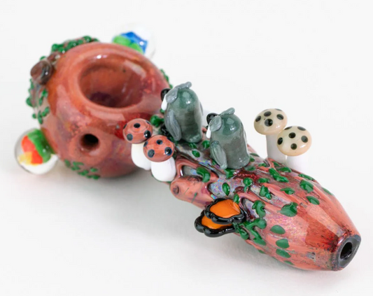 Empire Glassworks Hootie's Forest Small Spoon Pipe