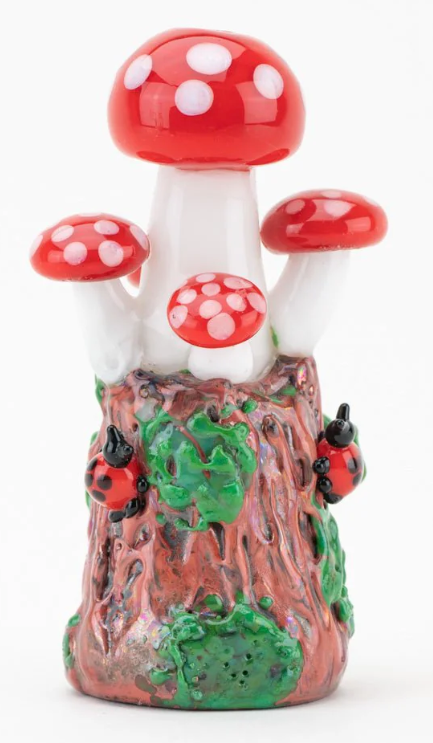 Empire Glassworks Mushrooms Dry Piped