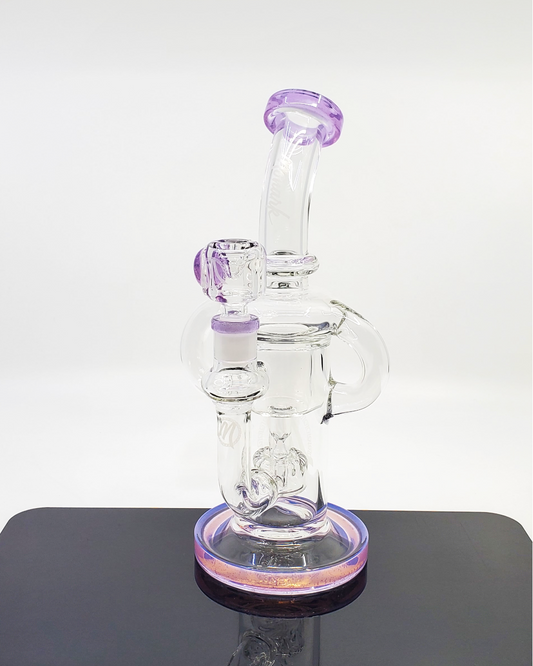 Monark Glass 9.5” Dual Uptake Circ Perc | Superior Filtration | Eye-Catching Design