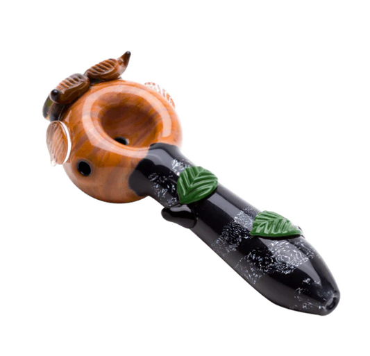 Empire Glassworks Owl Mini Spoon Pipe