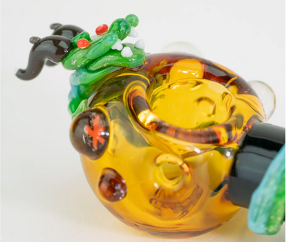 Empire Glassworks Dragon Sphere Small Spoon Pipe