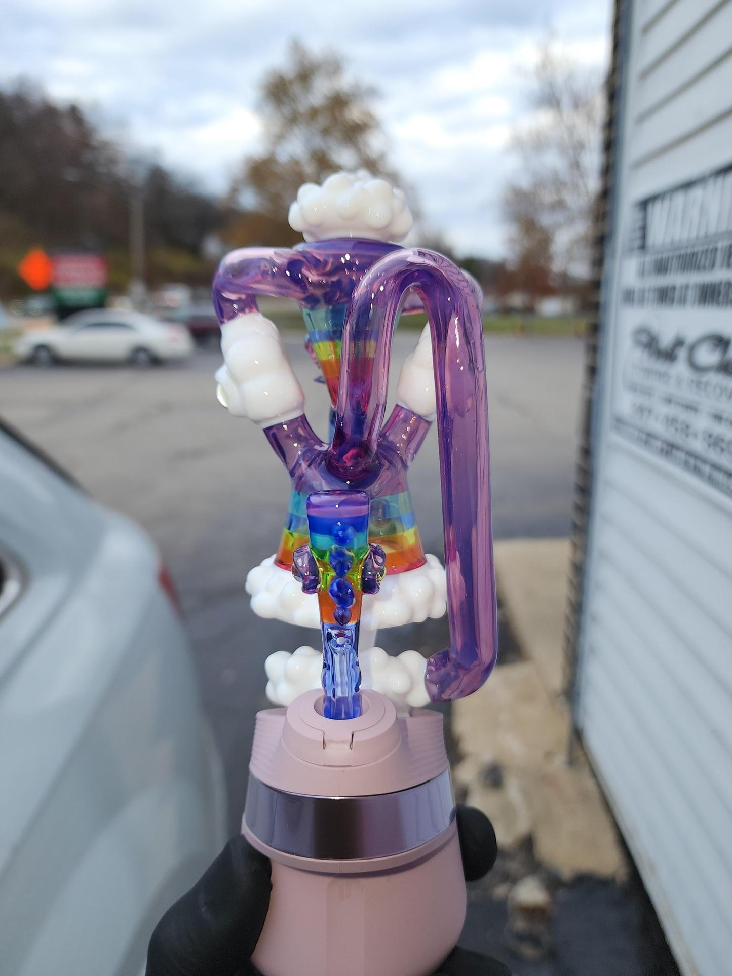 Rj Glass - Toucan Set Wet Puffco Peak/Pro Attachment