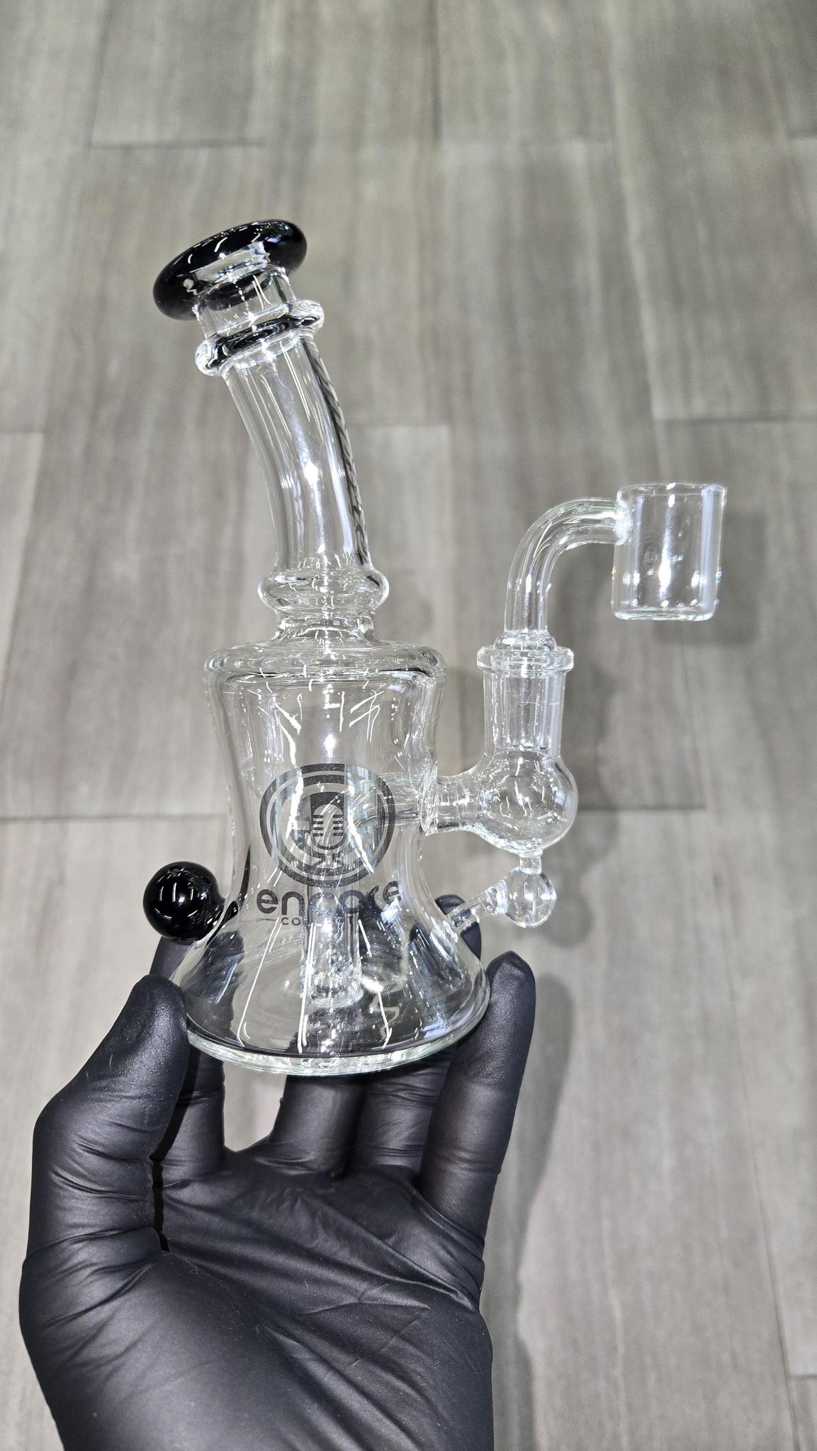 Encore Glass - 6" Hour Glass Beaker