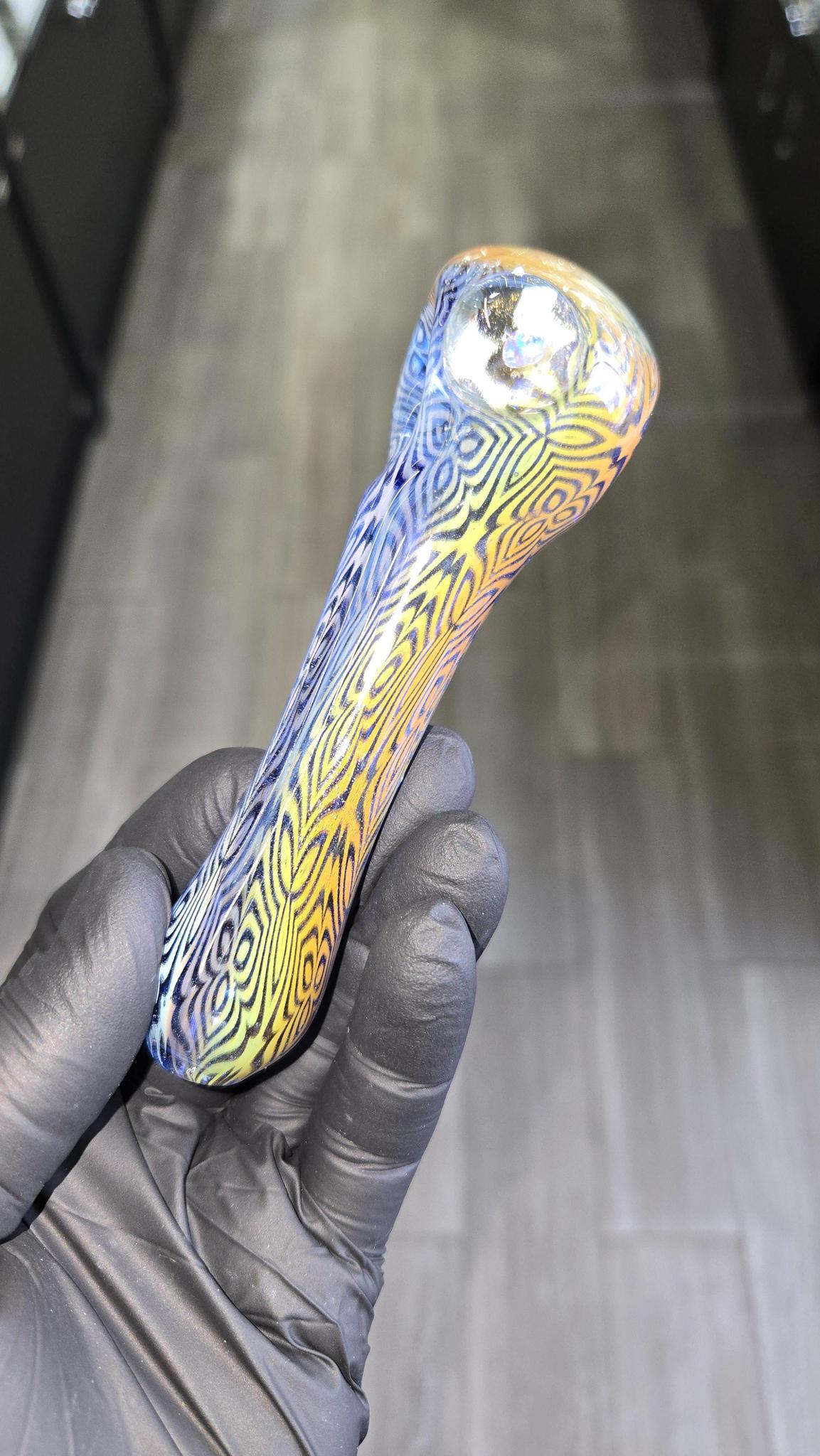 Hefe Glass - Fumed Etch Spoon #1