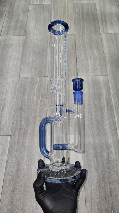 Monark Glass - 16" 50mm Stemline Recycler