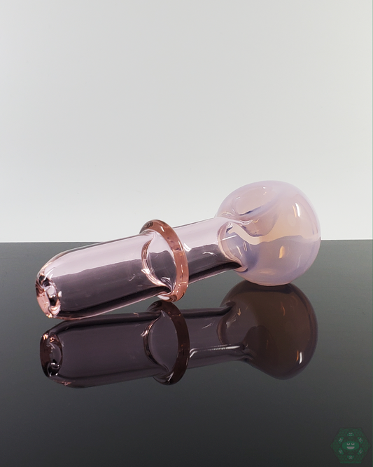 American Spoon - Pink Slyme – Stylish Pink Glass Spoon for Smooth Hits. Add a vibrant touch to your smoking experience with this pink slyme glass spoon pipe. Smooth airflow and quality construction.