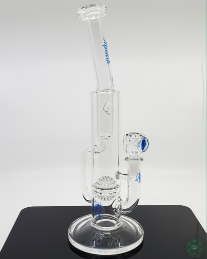 Monark Glass 12” Ball Perc Incycler | 21-Hole Perc | Smooth Filtration