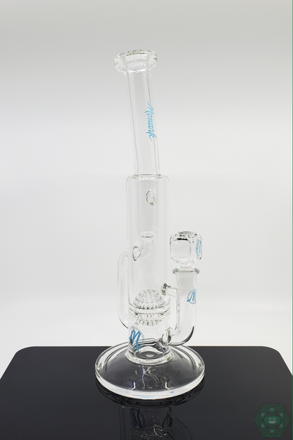 Monark Glass 12” Ball Perc Incycler | 21-Hole Perc | Smooth Filtration