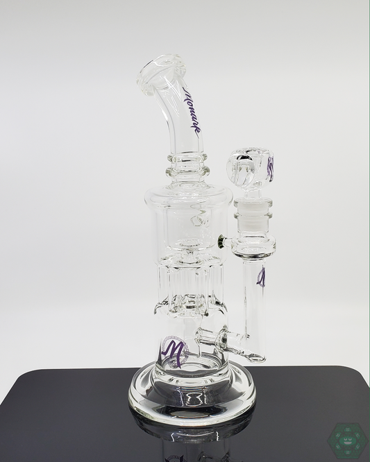 Monark Glass 10.5” Pillar Incycler | Advanced Filtration | Unique Design