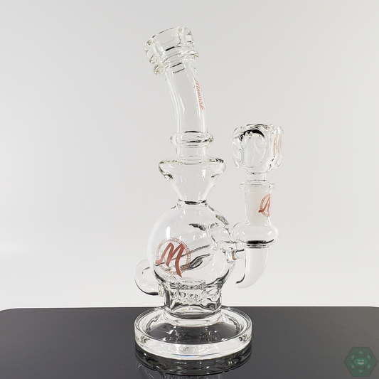 Monark Glass 8” Ball Rig | Compact & Efficient Filtration | Eye-Catching Design