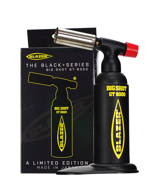 Big Shot GT 8000 Black Series Yellow - Premium Torch. Provides robust flame control and long-lasting performance.