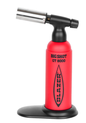 Big Shot Torch GT 8000 - Blazer. Portable, refillable, and self-contained with over 35 minutes of high-grade 2500°F burn time.