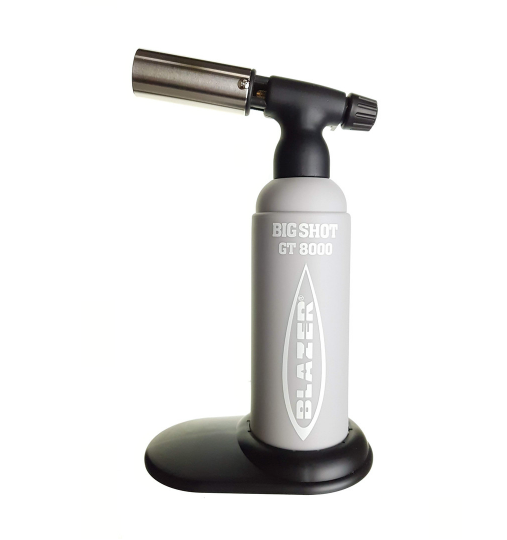 Big Shot Torch GT 8000 - Blazer. Ideal for soldering, brazing, and other professional and industrial needs. Features a precise, adjustable flame and over 35 minutes of burn time.