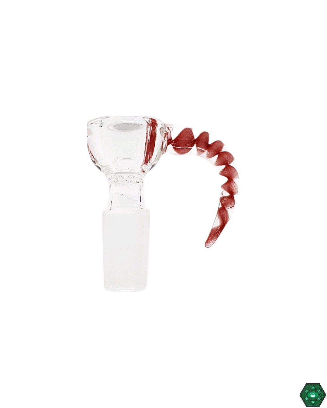 Black Sheep 14mm Slide with Horn - Unique Glass Accessory | Headdy Glass. Enhance your setup with this durable and functional glass art. Fast USA shipping.