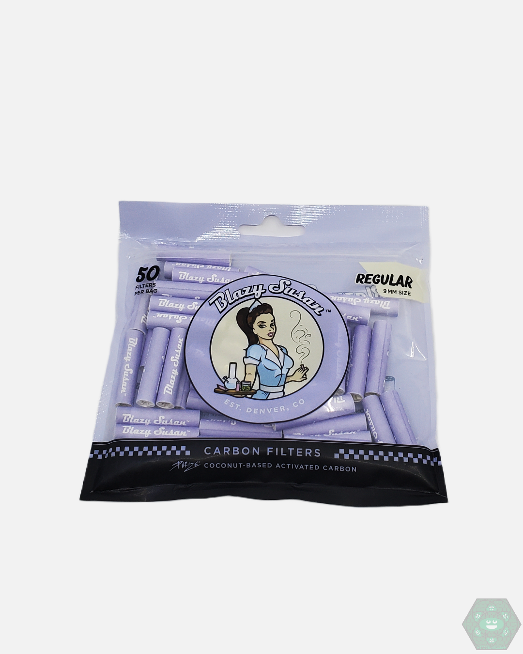  Blazy Susan Activated Carbon Filter Tips - Clean, Smooth Smoking Experience