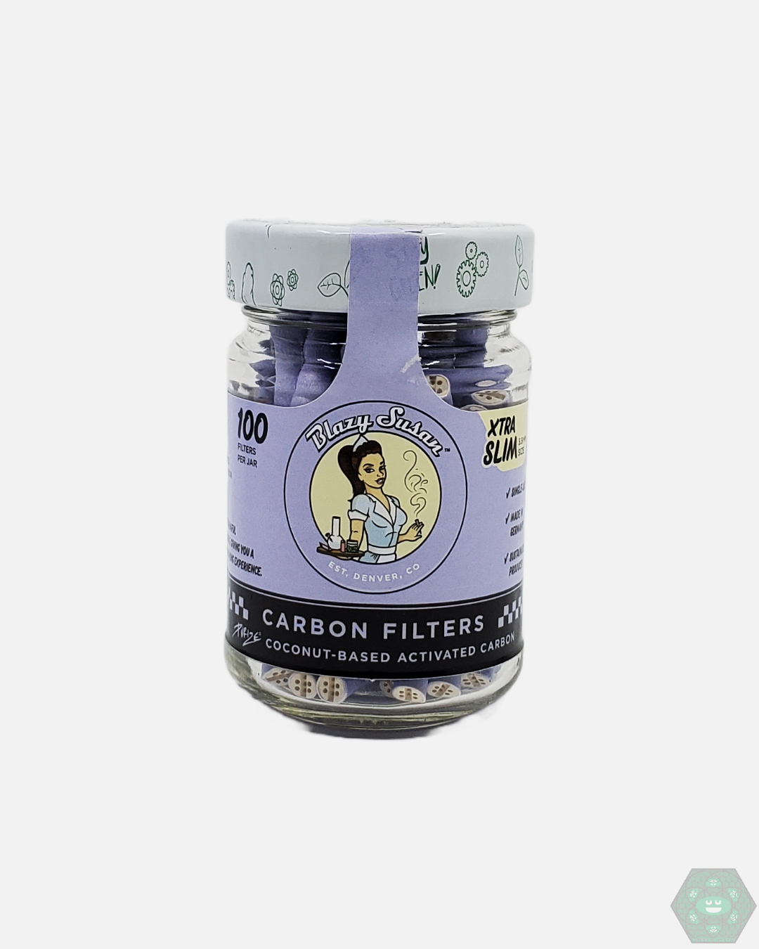 Blazy Susan Activated Carbon Filter Tips - Clean, Smooth Smoking Experience