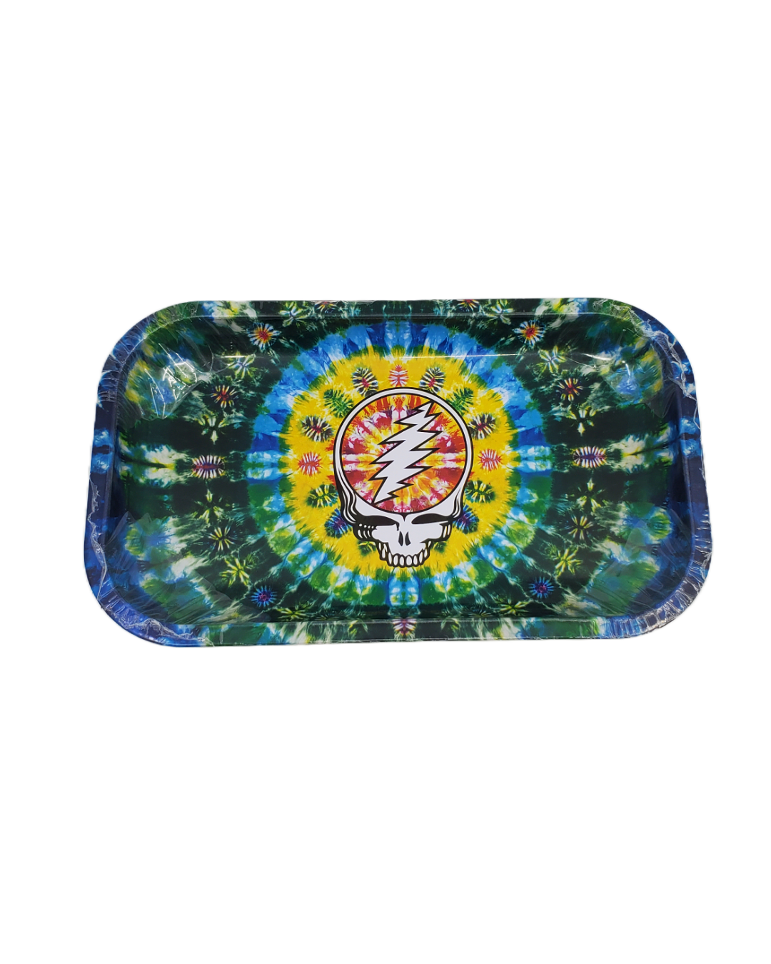 Blazy Susan x Grateful Dead Rolling Tray - Limited Edition. Show off your love for Blazy Susan and the Grateful Dead with this collectible rolling tray, combining quality with style.