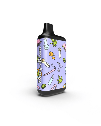 Blazy Susan Secret Vape Battery - Discreet Power for 2g Carts. With LED dashboard, haptic feedback, and multiple power settings for optimal use.