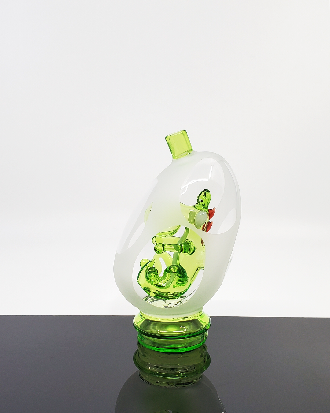 Calibear Yoshi Puffco Attachment – Artistic Glass Enhancement for Puffco