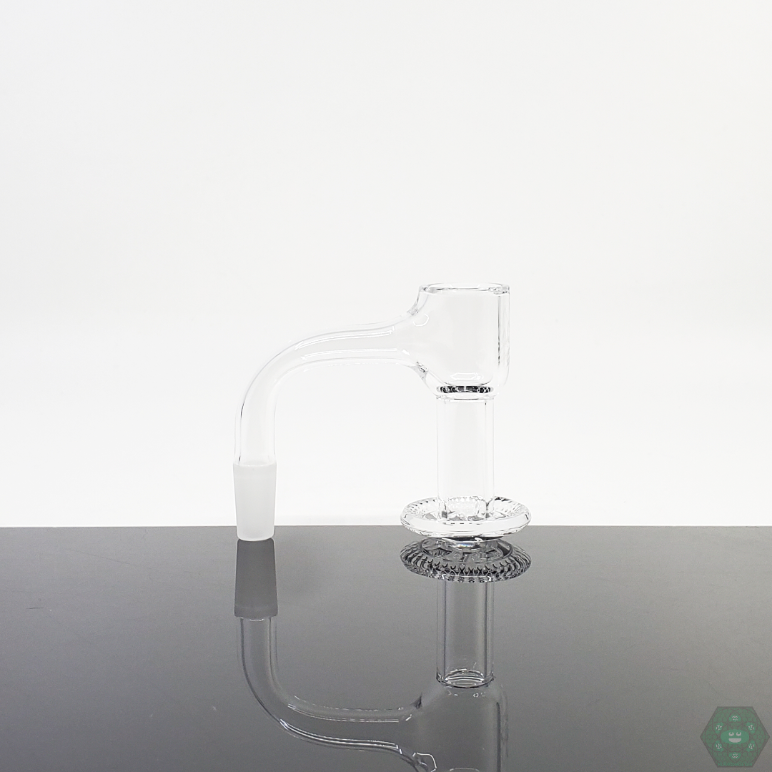 Campfire Quartz Blurper Hybrid V2: Durable Quartz Banger with Thick Wall for Long-Lasting Sessions