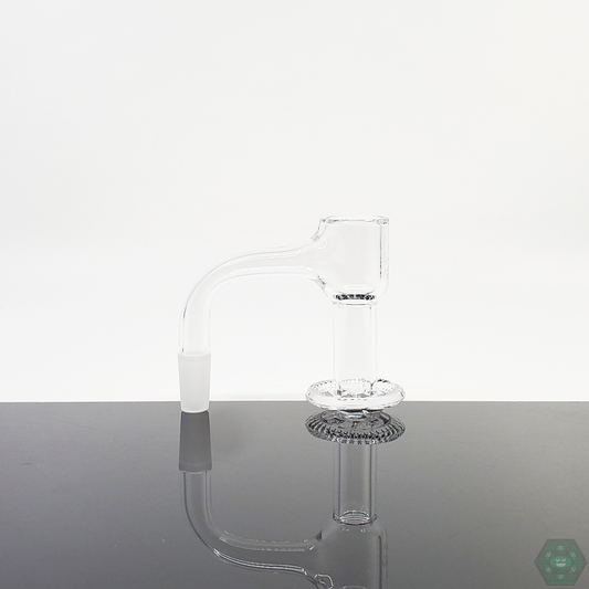 Campfire Quartz Blurper Hybrid V2: Durable Quartz Banger with Thick Wall for Long-Lasting Sessions