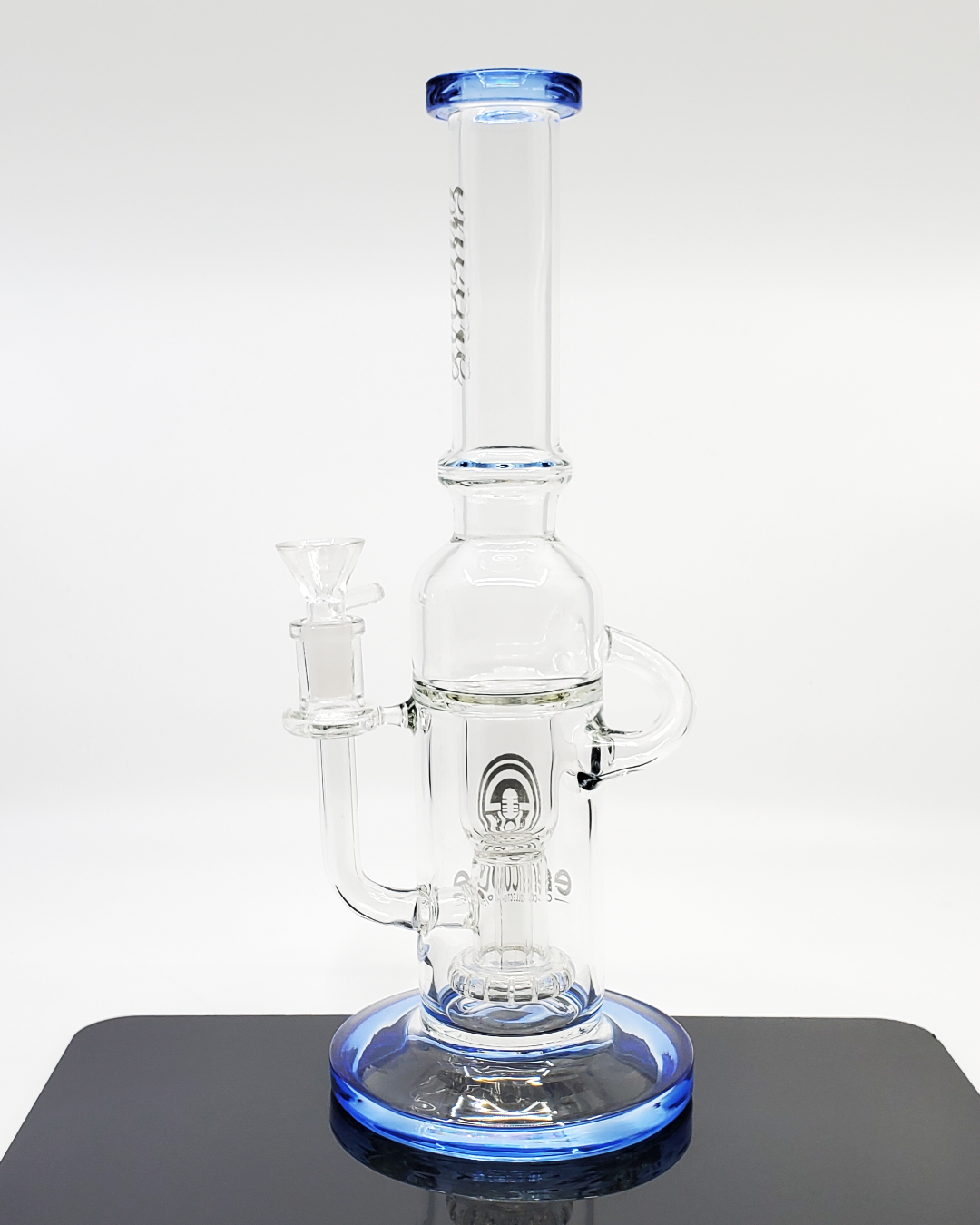 Encore Glass 12” Incycler water pipe with a sleek design, offering premium filtration and durability for optimal smoking sessions.